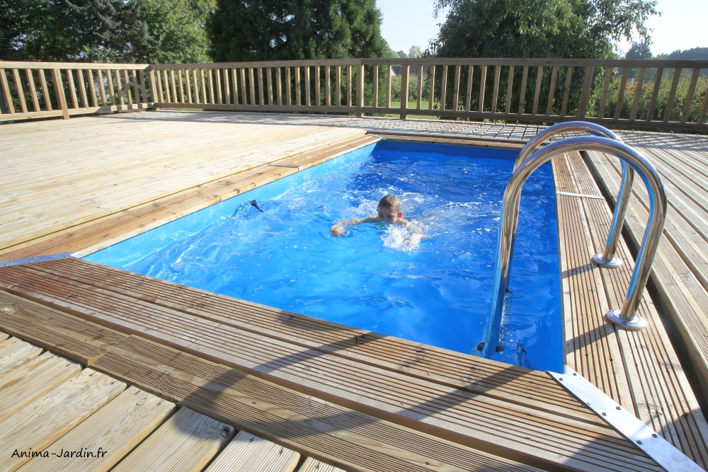 Skimmer blanc pour piscine hors sol bois Ubbink pas cher