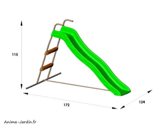 Petit toboggan-Zazou-Trigano-Anima-Jardin.fr