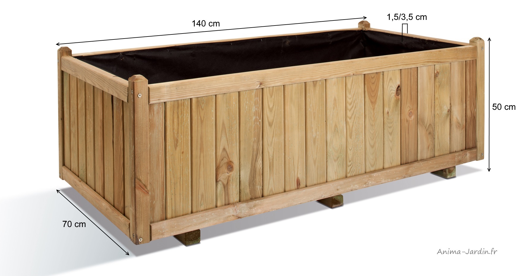 jardinière-140cm-dimensions-bois-autoclave-anima-jardin.fr